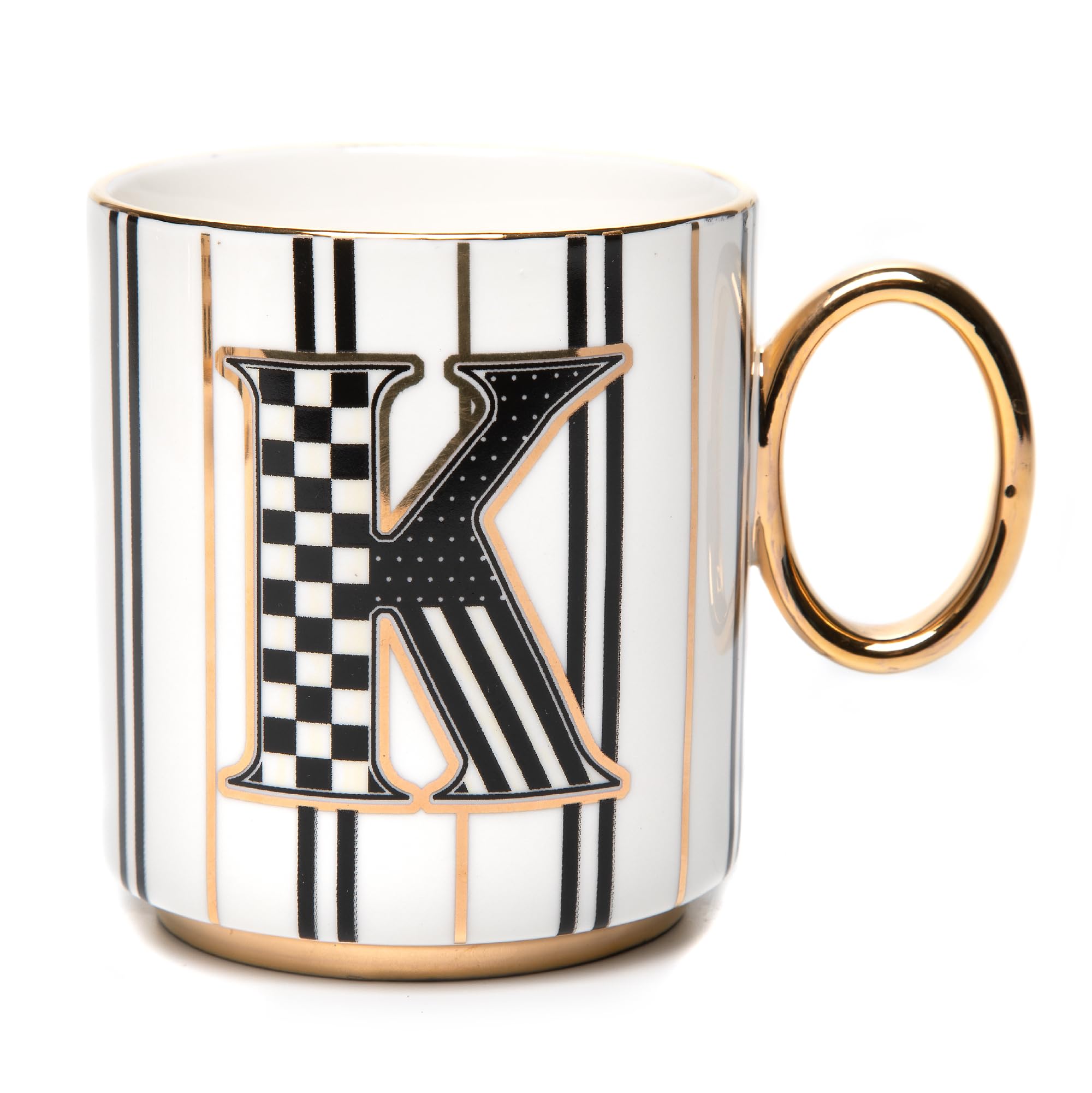 Amazon.com: MACKENZIE-CHILDS My Mug, Decorative Ceramic Coffee Mug